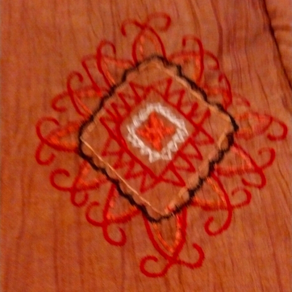 Fall Embroidered Button Down Shirt - Picture 6 of 8